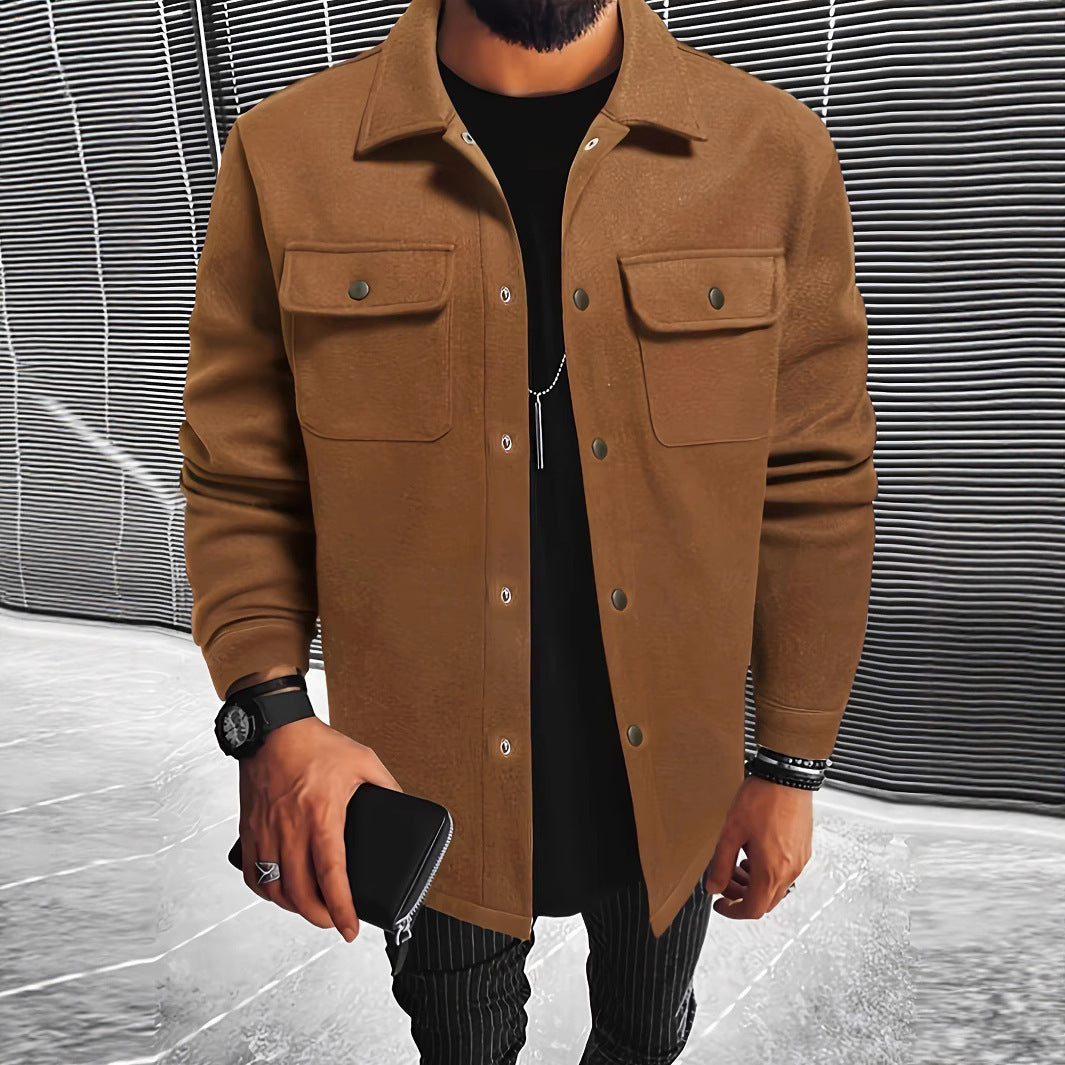 Men's Designer-Style Shirt Jacket Lisslune