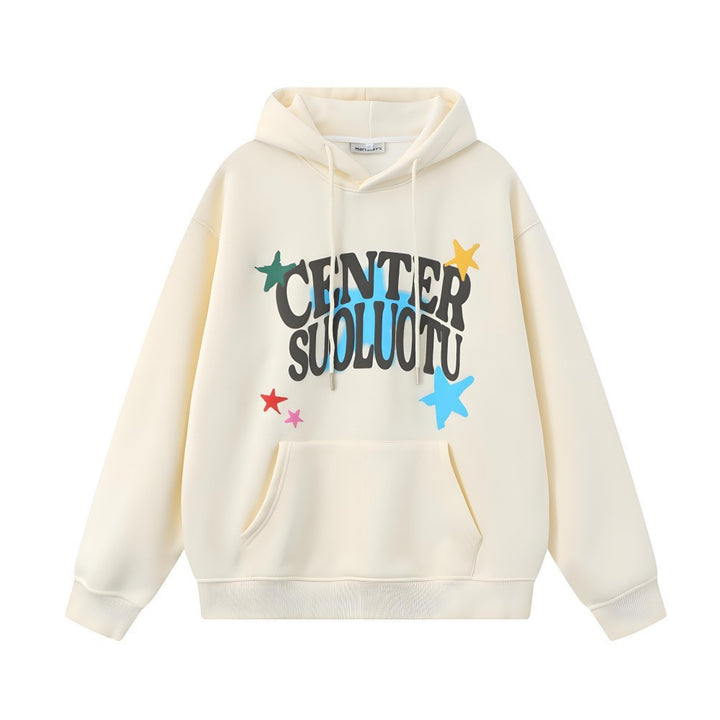 Women's hoodie with creative print Lisslune