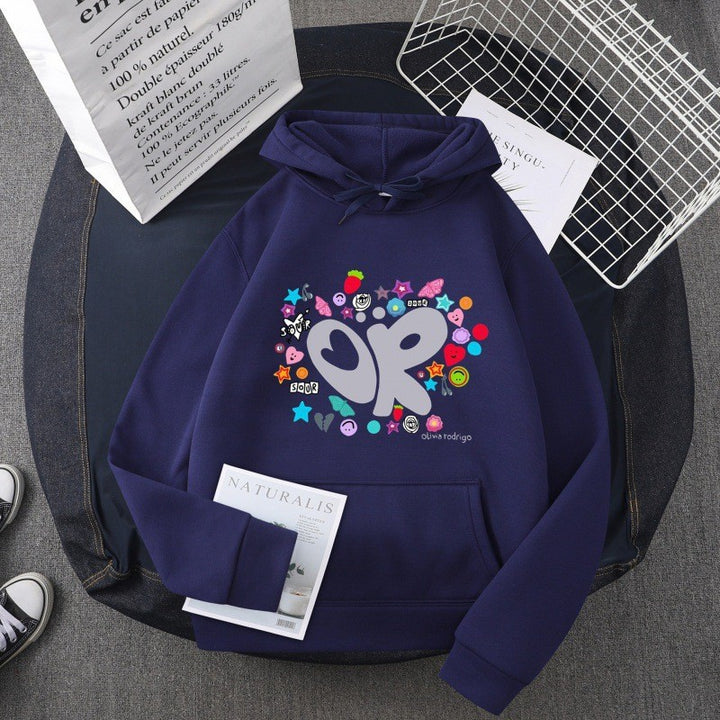 Women's Hoodie with Creative Graphic Design Lisslune