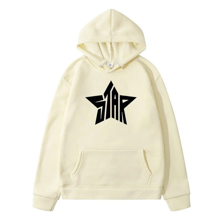 Women's hoodie with stylish star motif Lisslune