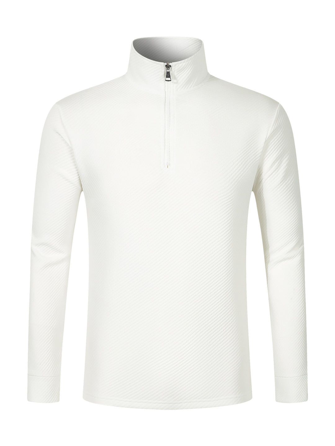 Men's functional long sleeve pullover with half zipper and innovative structural design Lisslune