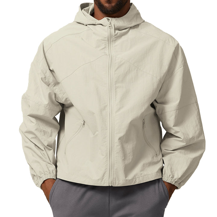 Men's Lightweight Windbreaker with Hood Lisslune
