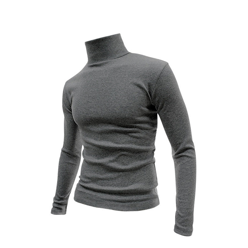 Men's turtleneck sweater made of fine cotton Lisslune