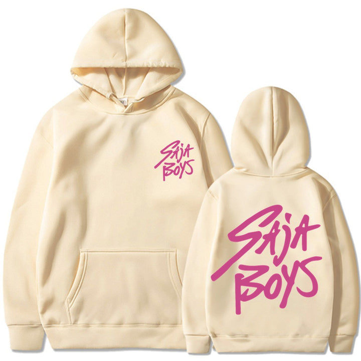 Women's hoodie with distinctive lettering and kangaroo pocket Lisslune