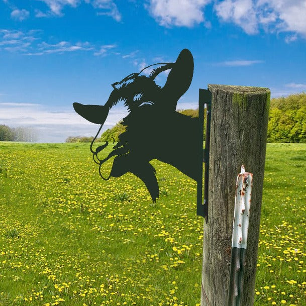 Lisslune | WildPost - Metal Dyresilhouette Fence Caps