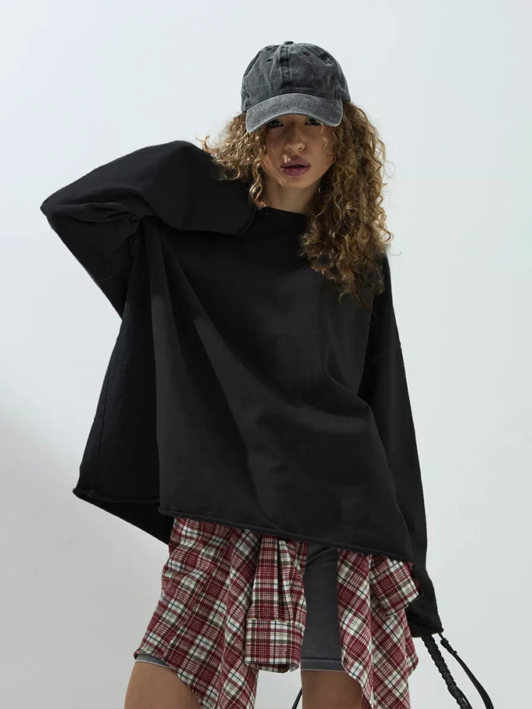 Women's oversized long sleeve shirt Lisslune