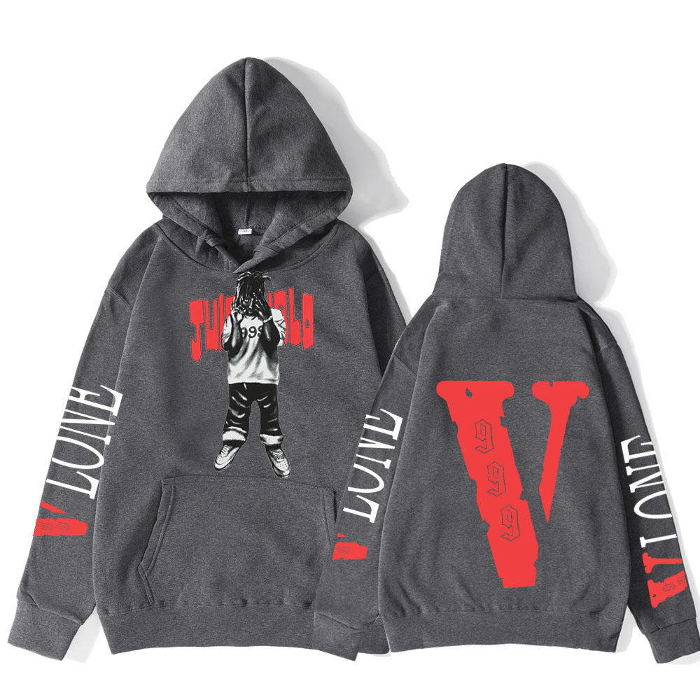 Women's hooded sweatshirt with artistic print and comfortable fit Lisslune