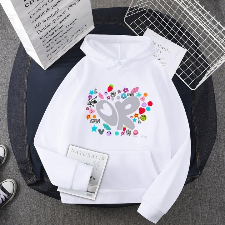 Women's Hoodie with Creative Graphic Design Lisslune