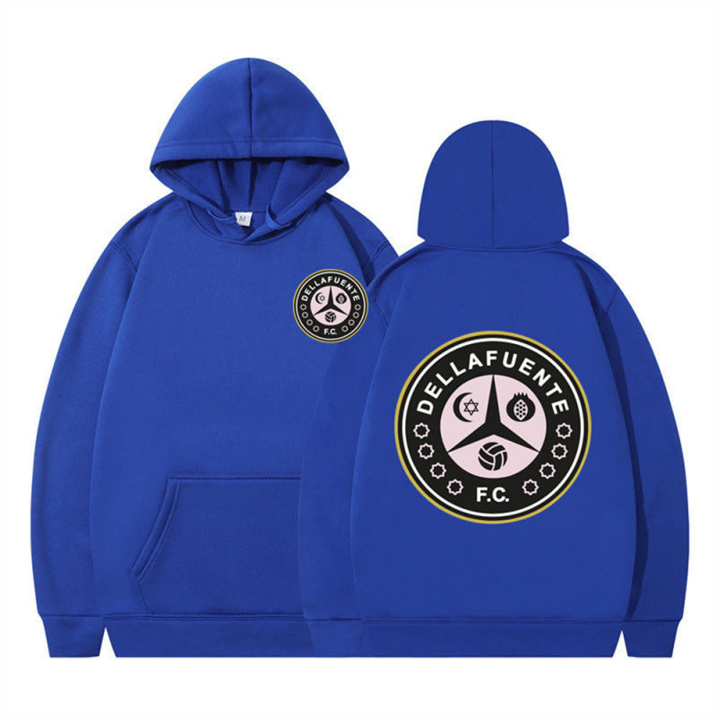 Women's hooded sweatshirt with unique club design and soft fleece Lisslune