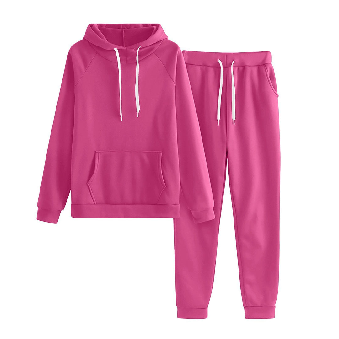Women comfortable hoodie and jogging pants set Lisslune