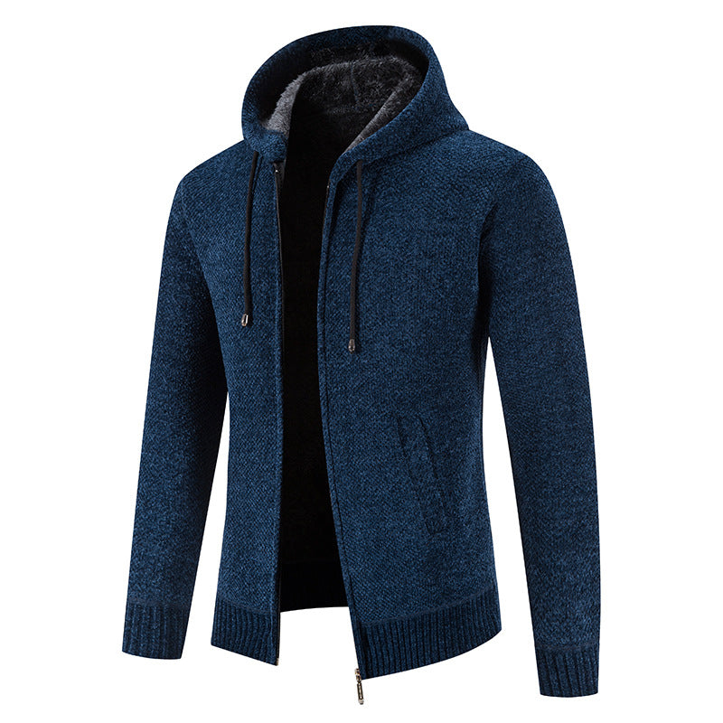 Men's hooded jacket with soft lining and innovative design Lisslune