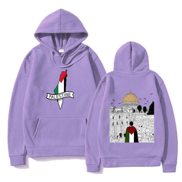 Women's hoodie with cultural motif and unique graphic design Lisslune