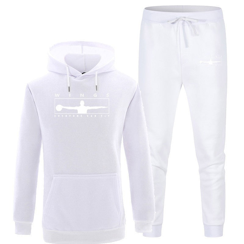 Women's jogging suit with modern logo and comfortable kangaroo pockets Lisslune