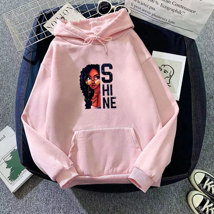 Women’s hoodie with creative feminine design Lisslune