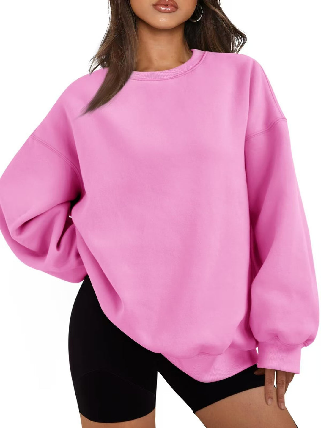 Women Casual Oversized Sweater with Loose Cut Lisslune