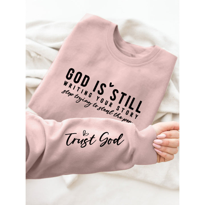 Women’s sweatshirt with inspiring lettering and soft material Lisslune