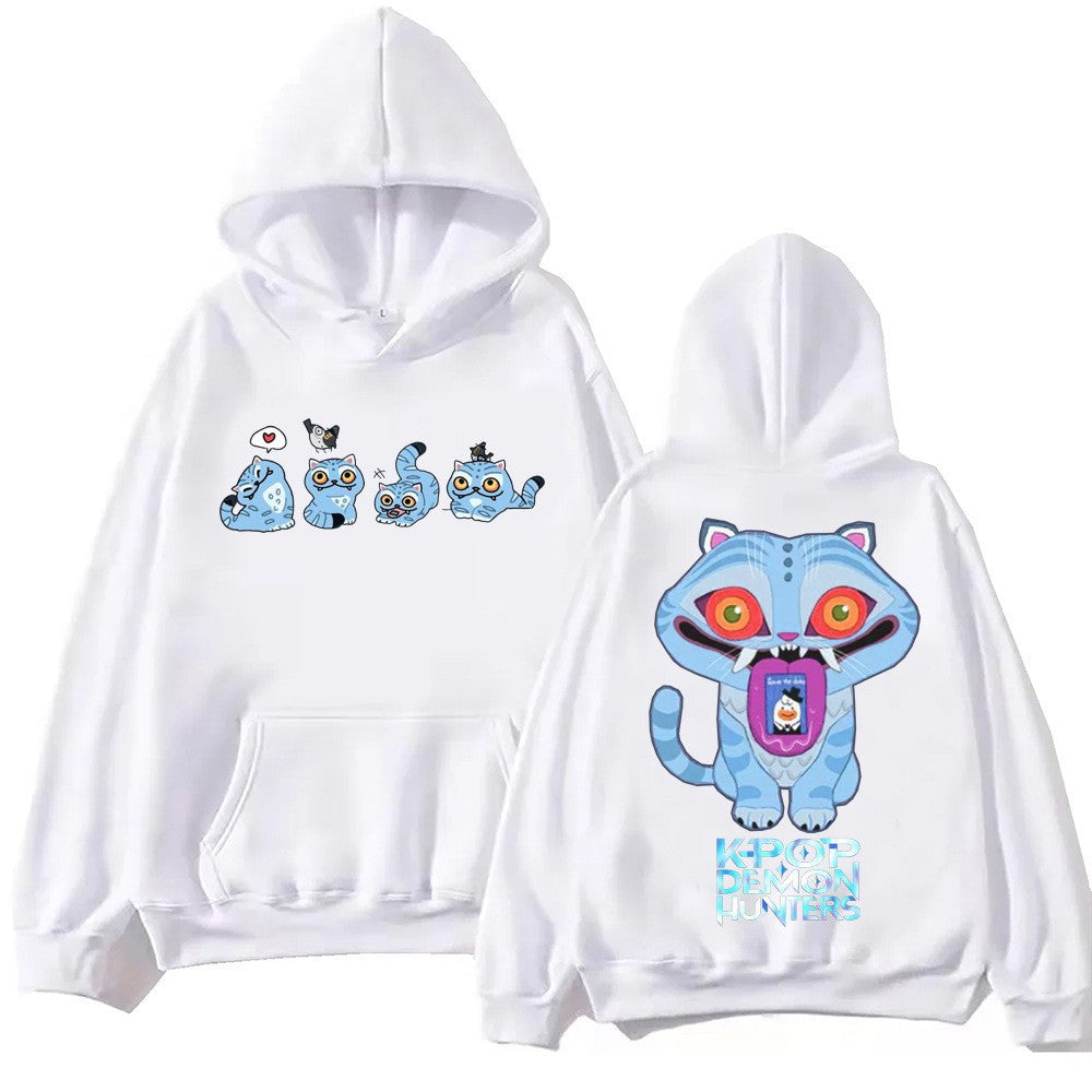 Women's hoodie with artistic animal motif and comfortable fit Lisslune