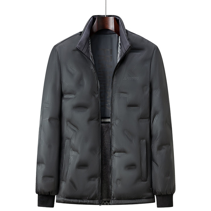 Men's Waterproof Winter Jacket with Insulated Fleece Lining Lisslune