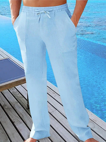 Men's Comfortable Jogging Pants with Elastic Waistband and Practical Pockets Lisslune