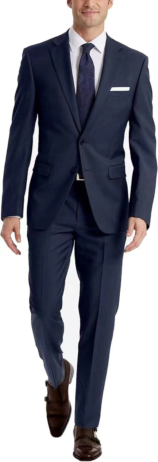 Men's elegant three-piece suit made of fine material and modern cut Lisslune