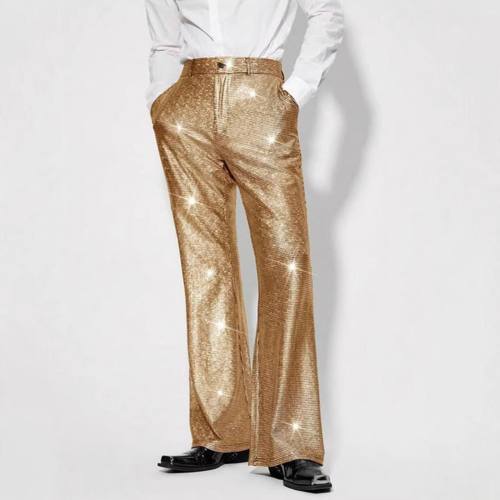 Men's Sparkling Party Pants in Elegant Cut Lisslune