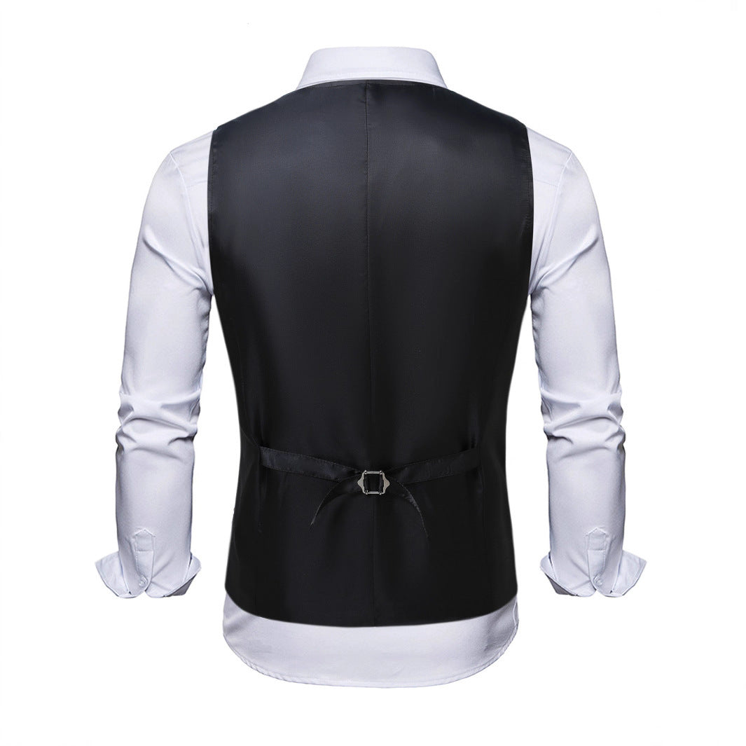 Men's Elegant Sequin Vest Lisslune