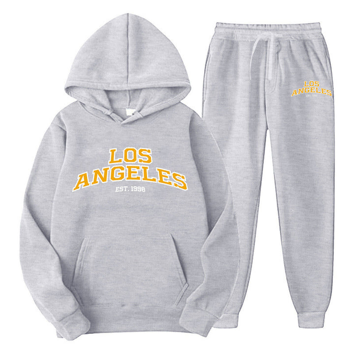 Women's Sporty Hoodie and Jogging Pants Set Lisslune