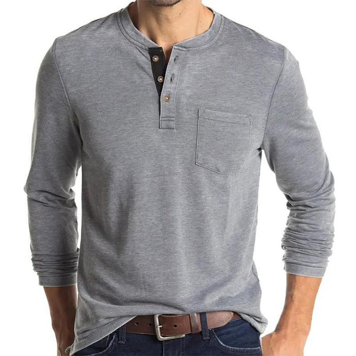 Men's Long Sleeve Shirt Lisslune