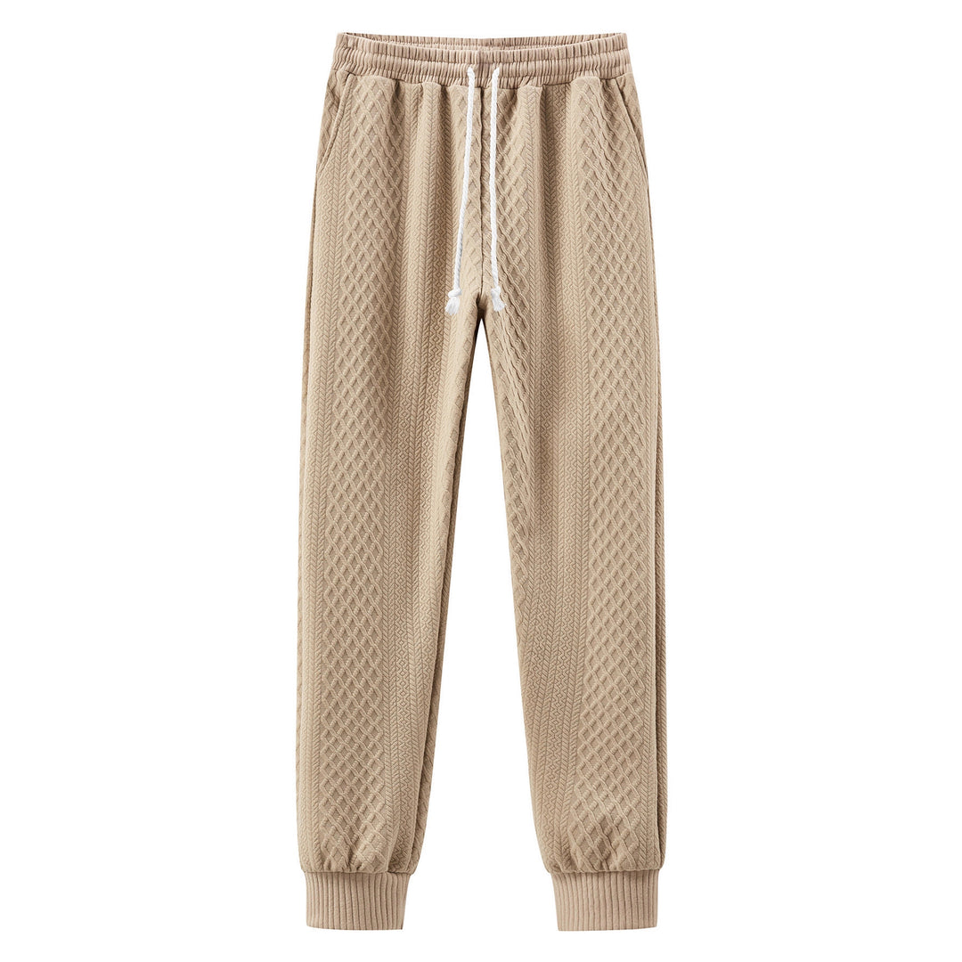 Men's comfortable sweatpants with innovative structural design and adjustable waistband Lisslune