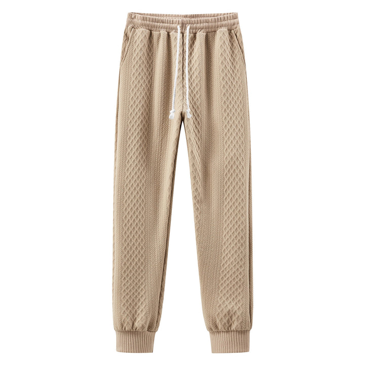 Men's comfortable sweatpants with innovative structural design and adjustable waistband Lisslune