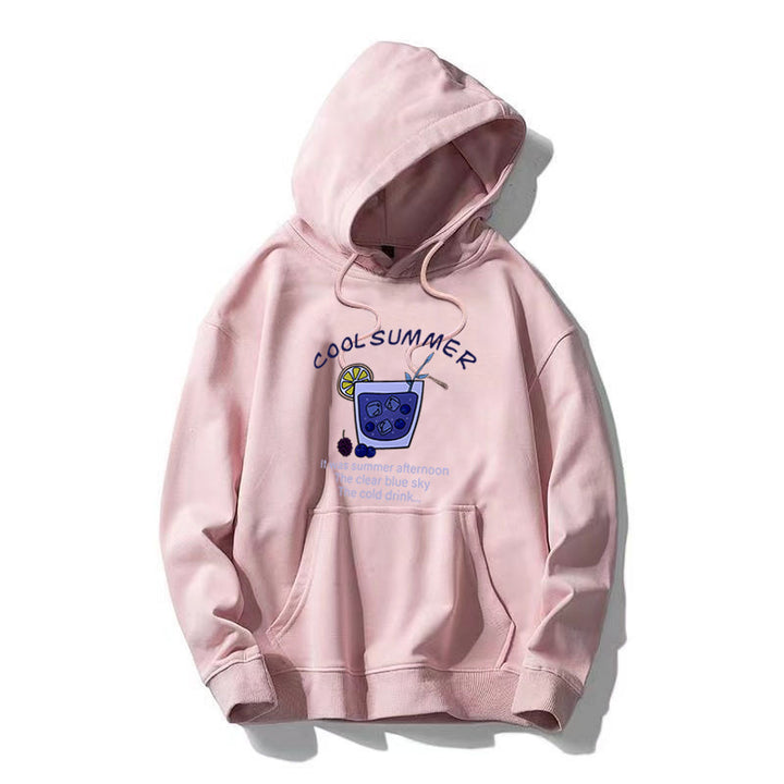 Women's hoodie with cheerful summer motif Lisslune