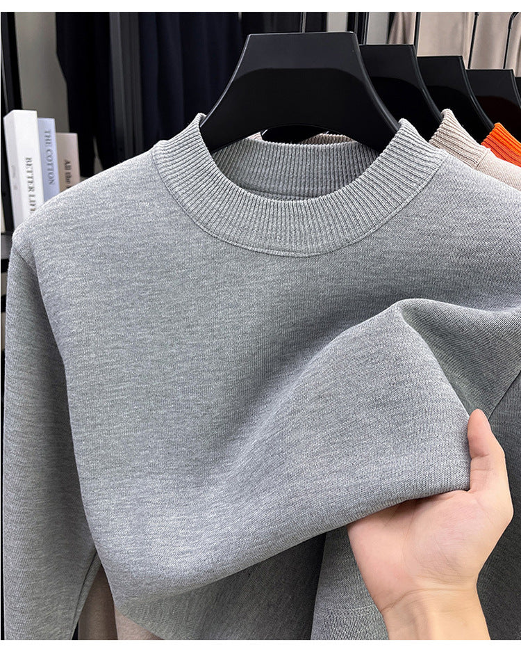 Men's Elegant Crew Neck Sweater made of high-grade cotton Lisslune