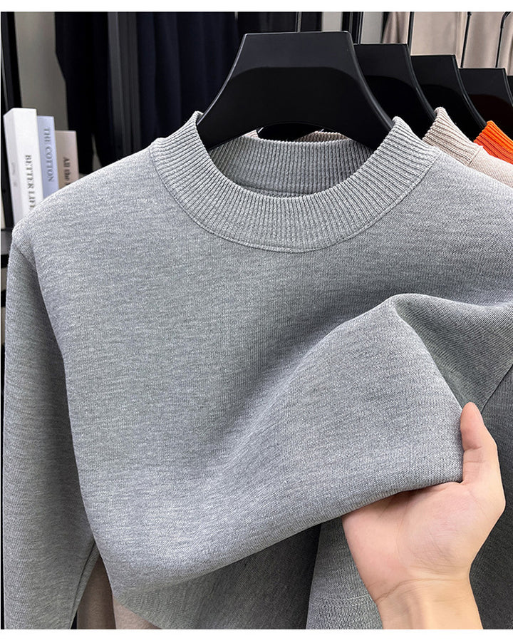 Men's Elegant Crew Neck Sweater made of high-grade cotton Lisslune