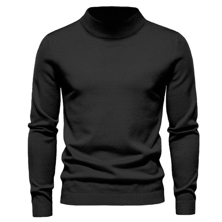 Men's elegant turtleneck sweater made of fine wool Lisslune