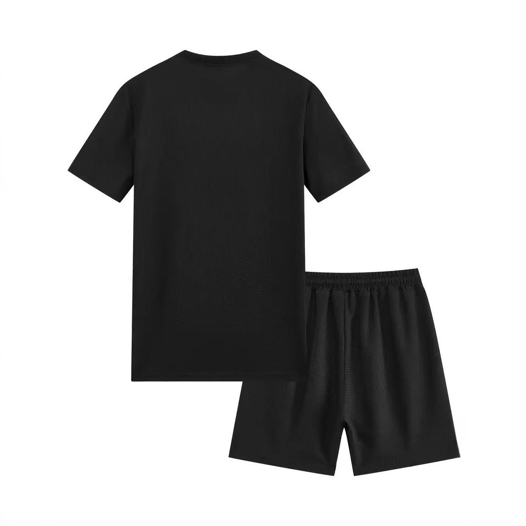 Men's comfortable leisure set with high-quality T-shirt and shorts Lisslune