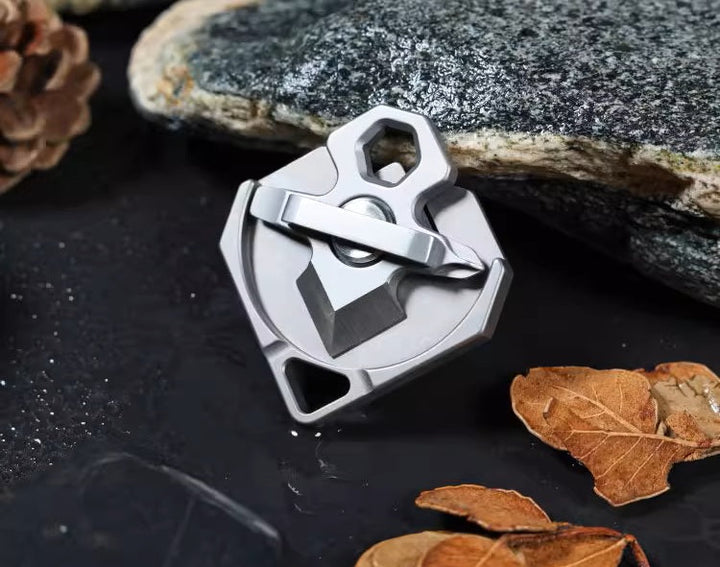 Lisslune | Titanium EDC Multi-Tool - Screwdriver, Wrench, Cool Pendant