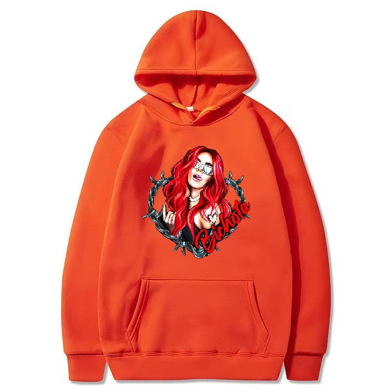 Women’s hoodie with artistic graphic print and cozy fit Lisslune
