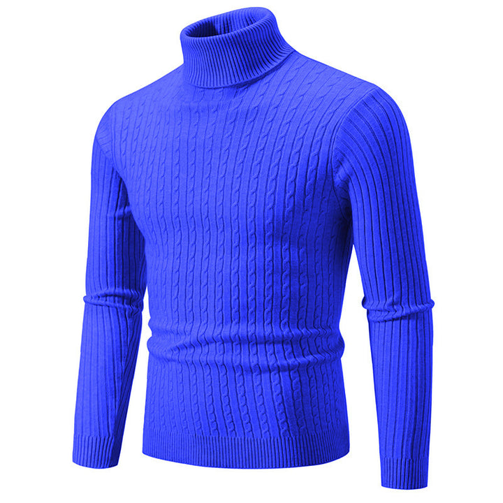 Men's turtleneck sweater made of comfortable knit quality Lisslune