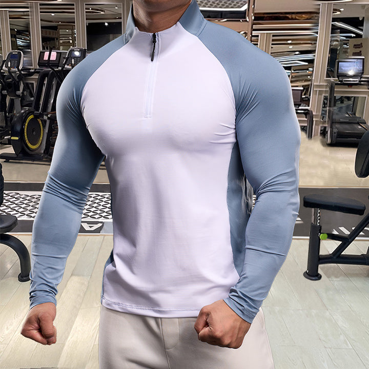 Men's Sports Long Sleeve Functional Shirt Lisslune