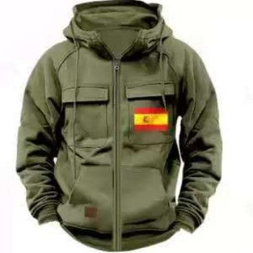 Men's functional jacket with multiple pockets Lisslune