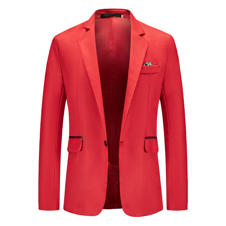 Men's elegant blazer with structured design and fine details Lisslune