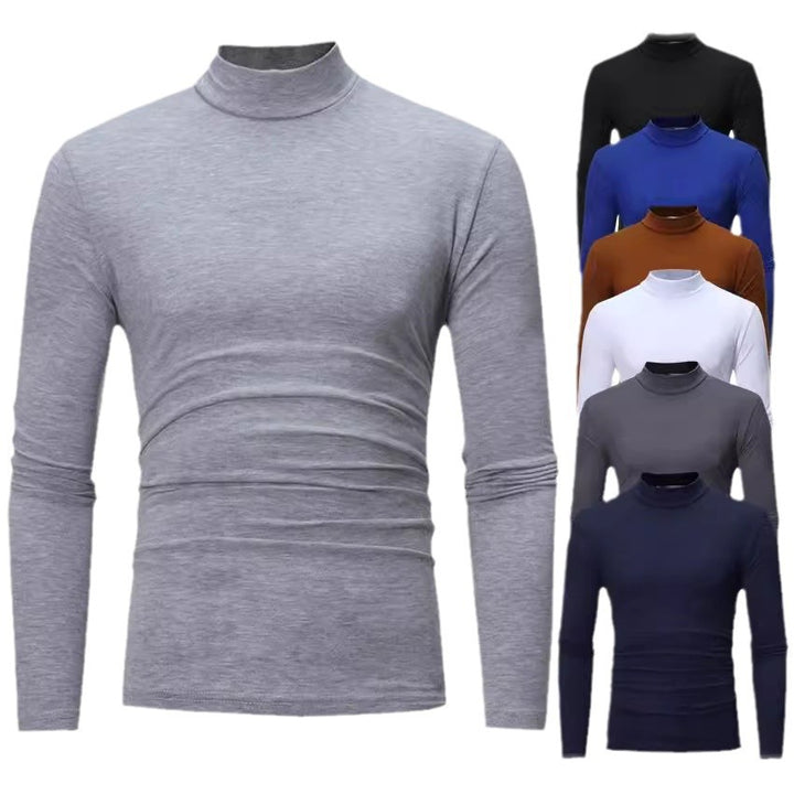 Men's turtleneck sweater made of soft jersey Lisslune
