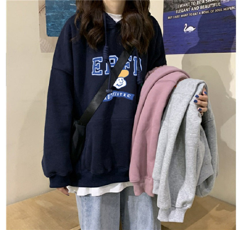 Women's hoodie with unique logo print Lisslune