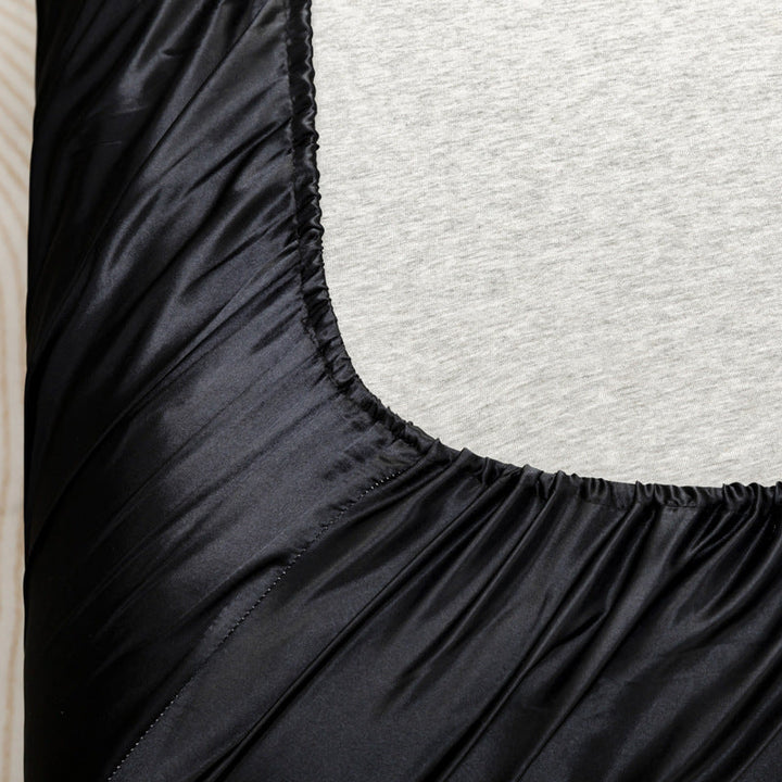 Lisslune | Cooling Silky Satin Bed Sheet