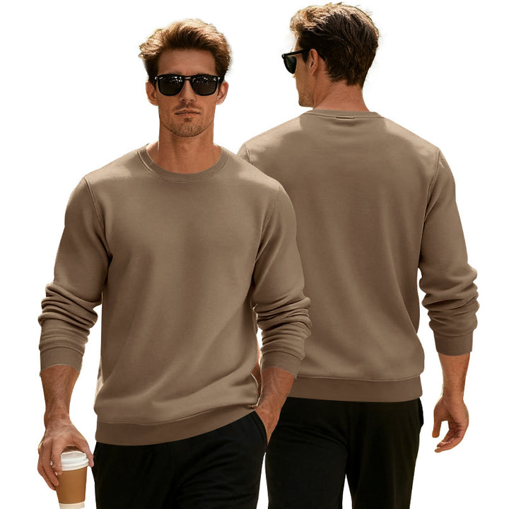 Men's casual sweatshirt with modern cut and comfortable cotton blend Lisslune