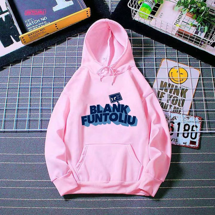 Women's hoodie with casual lettering and comfortable pockets Lisslune