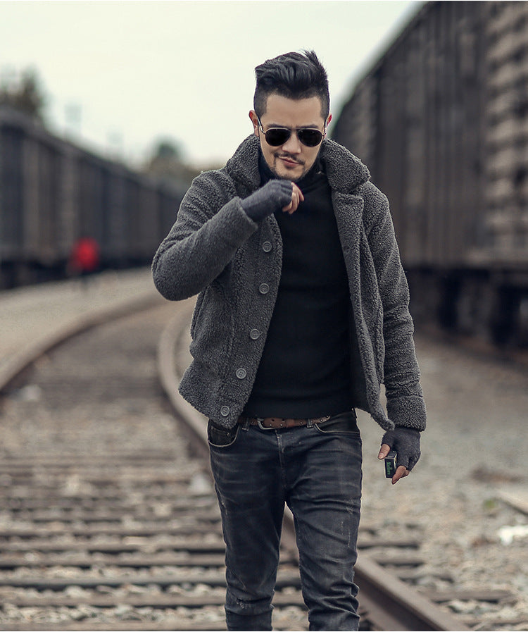 Men's lined Thomaskapelle jacket with stylish button closure and casual design Lisslune