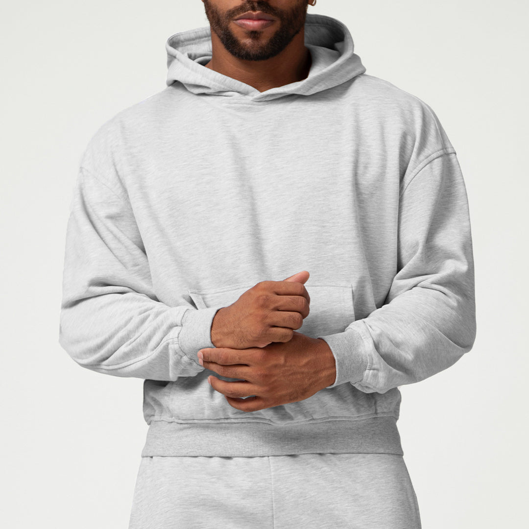 Men's Casual Hoodie Made Of Soft Cotton Blend Lisslune