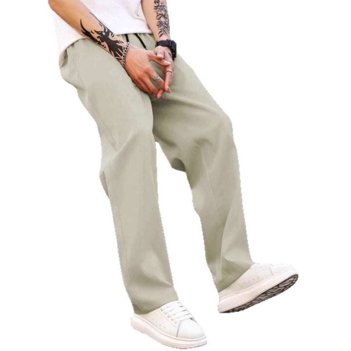 Men's casual and loose chino pants Lisslune