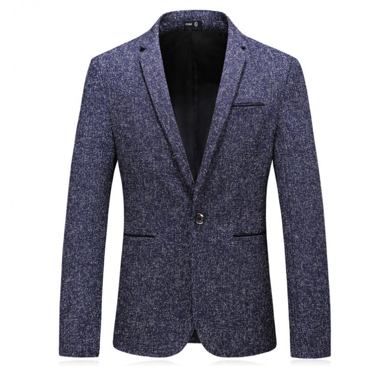 Men's elegant blazer with structured design and slim fit Lisslune